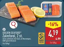 ALDI Golden Seafood Zalmforel aanbieding