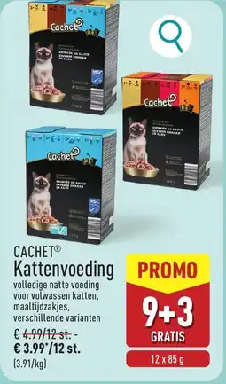 ALDI Cachet Kattenvoeding aanbieding