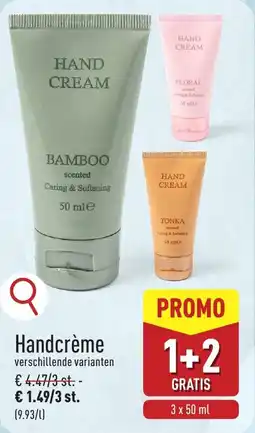 ALDI Handcreme aanbieding