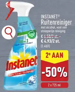 ALDI Instanet Ruitenreiniger aanbieding