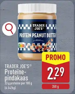 ALDI Trader Joe's Proteïne Pindakaas aanbieding