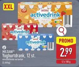 ALDI Milsani Yoghurtdrank aanbieding