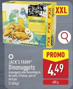 ALDI Jack's Farm Dinonuggets aanbieding