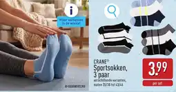 ALDI Crane Sportsokken aanbieding