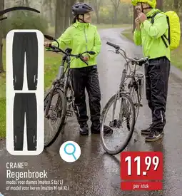 ALDI Crane Regenbroek aanbieding