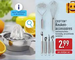ALDI Crofton Keukenaccessoires aanbieding