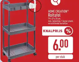 ALDI Home Creation Roltafel aanbieding