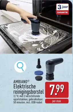 ALDI Ambiano Elektrische Reinigingsborstel aanbieding