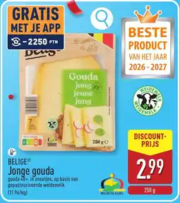 ALDI Belige Jonge Gouda aanbieding