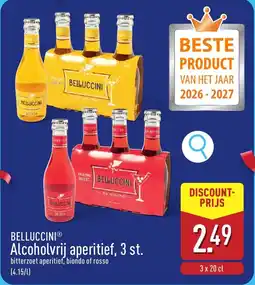 ALDI Belluccini Alcoholvrij Aperitief aanbieding