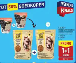 ALDI Cachet Droge Kattenvoeding aanbieding