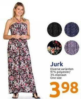 Action Jurk aanbieding
