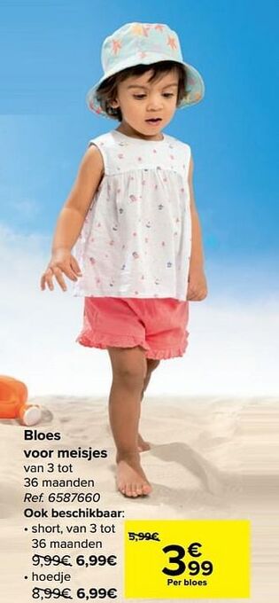 Carrefour Bloes voor meisjes aanbieding