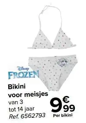Carrefour Bikini voor meisjes aanbieding