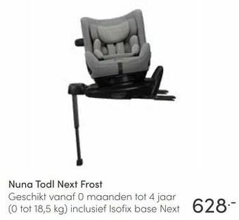 Baby & Tiener Nuna todl next frost aanbieding