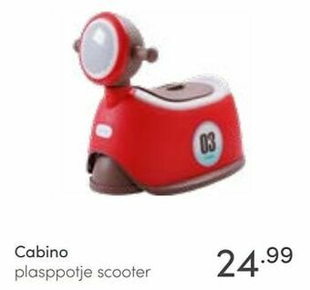 Baby & Tiener Cabino plasppotje scooter aanbieding