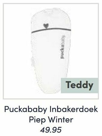 Puckababy inbakerdoek piep winter