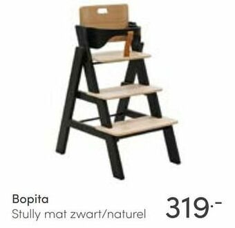 Baby & Tiener Bopita stully mat zwart-naturel aanbieding