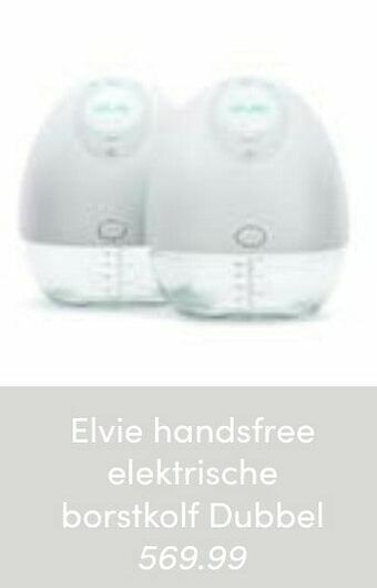 Baby & Tiener Elvie handsfree elektrische borstkolf dubbel aanbieding