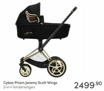 Baby & Tiener Cybex priam jeremy scott wings 2-in-1 kinderwagen aanbieding
