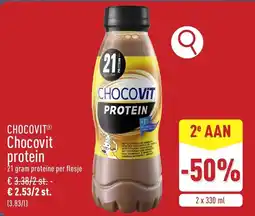ALDI Chocovit protein aanbieding