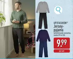 ALDI Up2Fashion Jersey-Pyjama aanbieding