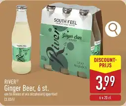ALDI River Ginger Beer aanbieding