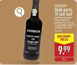 ALDI Patricio Rode Porto, 10 jaar oud aanbieding