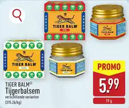 ALDI Tiger Balm Tigerbalsem aanbieding