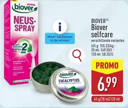 ALDI Biover Selfcare aanbieding