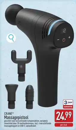 ALDI Crane massagepistool aanbieding