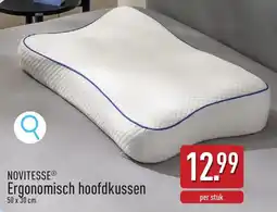 ALDI Novitesse Ergonomisch Hoofdkussen aanbieding