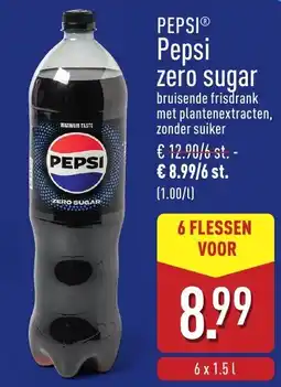 ALDI Pepsi zero sugar aanbieding