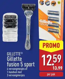 ALDI Gillette fusion 5 sport aanbieding