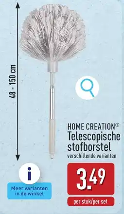 ALDI Telescopische stofborstel aanbieding