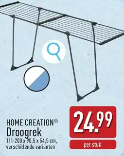ALDI Home Creation Droogrek aanbieding