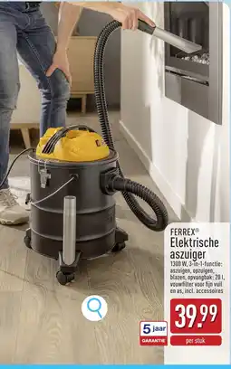 ALDI Ferrex Elektrische Aszuiger aanbieding