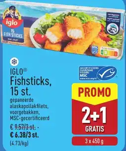 ALDI Iglo Fishsticks aanbieding