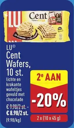 ALDI Lu Cent Wafers aanbieding