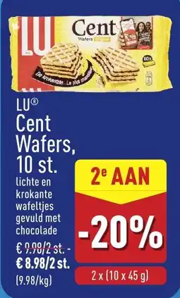 ALDI Lu cent wafers aanbieding