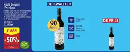 ALDI Rode Biowijn Esteban aanbieding