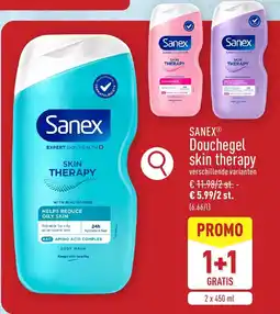 ALDI Sanex Douchegel Skin Therapy aanbieding