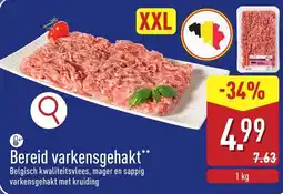 ALDI Bereid varkensgehakt aanbieding