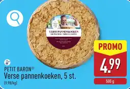 ALDI verse pannenkoeken aanbieding