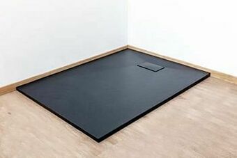 Zelfbouwmarkt Douchebak Moby 120x90cm Zwart aanbieding