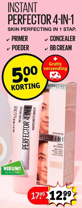 Kruidvat Instant Perfector 4-in-1 aanbieding