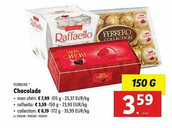 Ferrero Chocolade