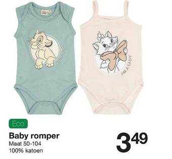 Zeeman Baby Romper aanbieding