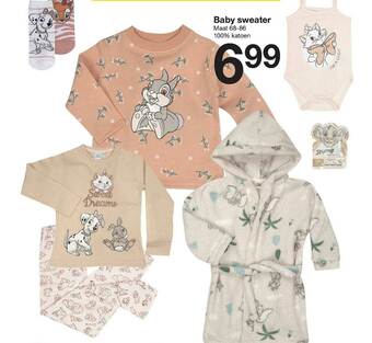 Zeeman Baby Sweater aanbieding