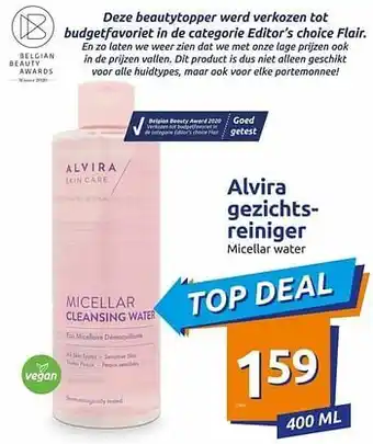 Alvira gezichtsreiniger